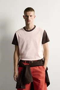 REGULAR FIT COLORBLOCK T-SHIRT