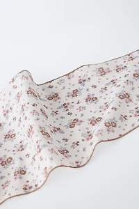 FLORAL PRINT BANDANA