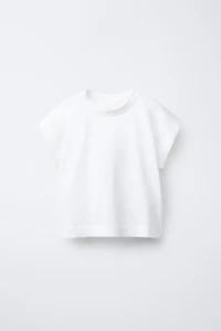 T-SHIRT UNI À PATTE