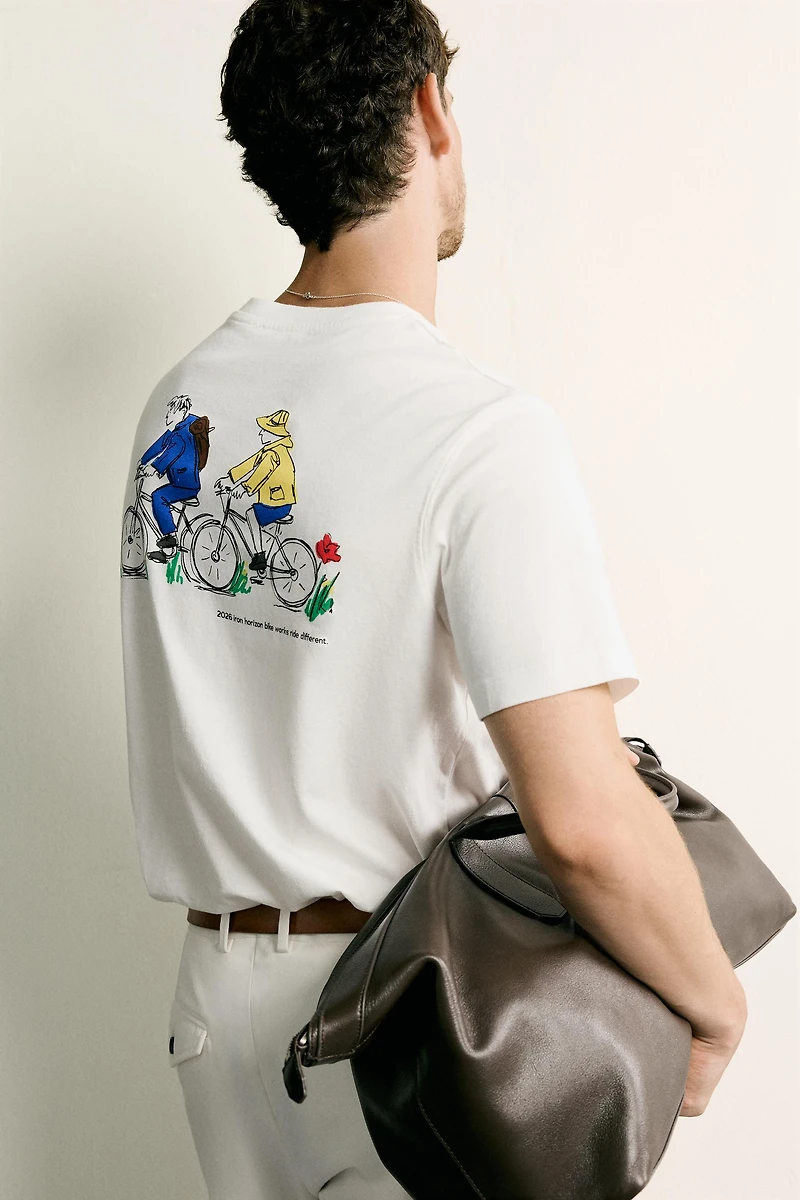 COMBINED PRINT REGULAR FIT T-SHIRT