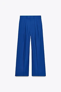 PANTALON LARGE À PINCES ZW COLLECTION