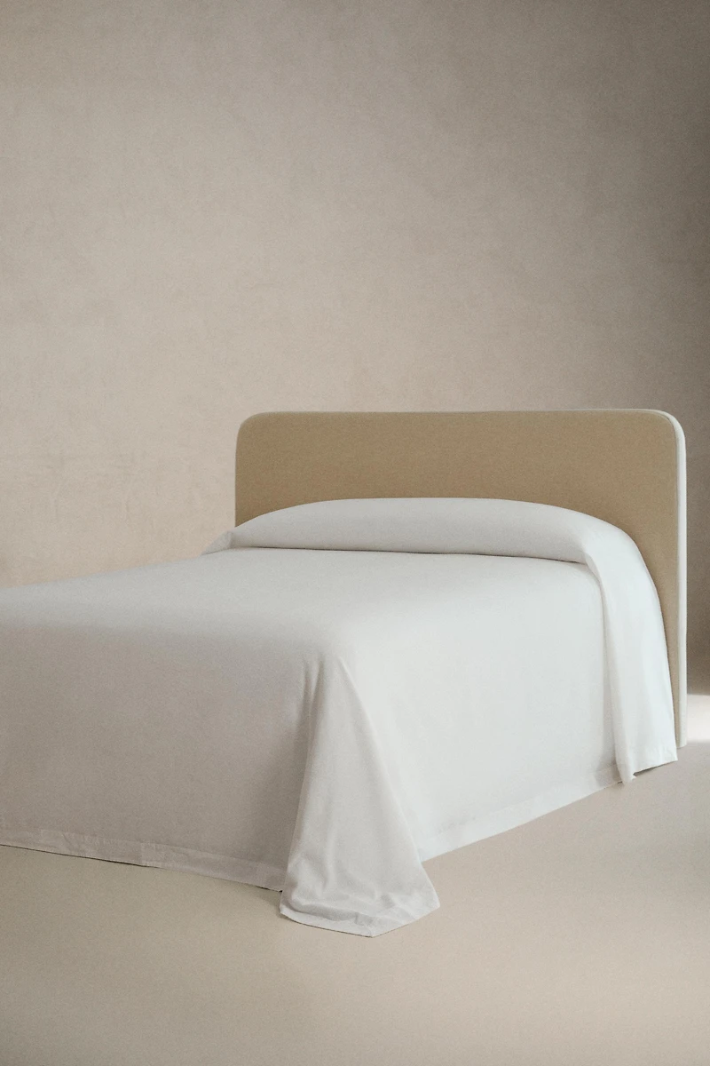 LINEN AND COTTON BEDSPREAD