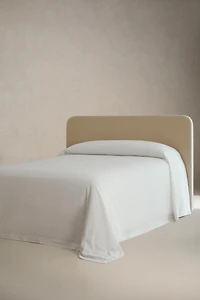 LINEN AND COTTON BEDSPREAD