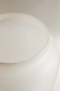 OPAQUE GLASS VASE