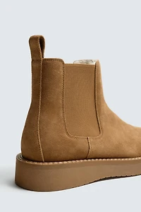 LEATHER CHELSEA BOOTS