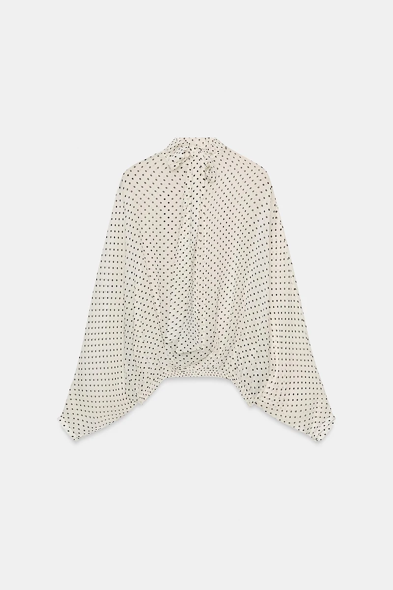 ZW COLLECTION POLKA DOT BLOUSE
