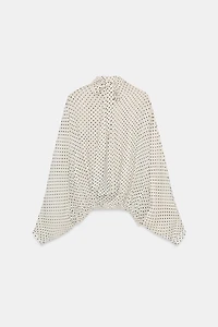 ZW COLLECTION POLKA DOT BLOUSE