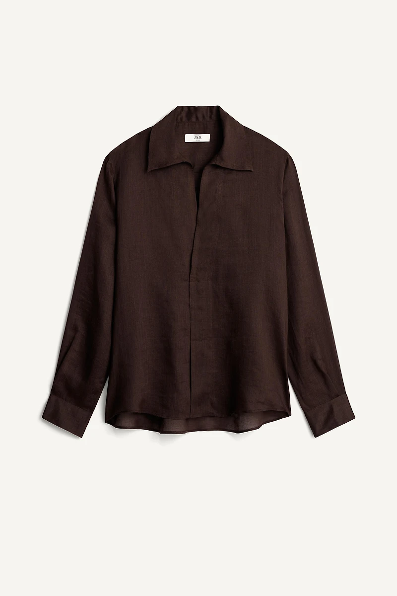 RAMIE - LYOCELL RELAXED FIT POLO SHIRT
