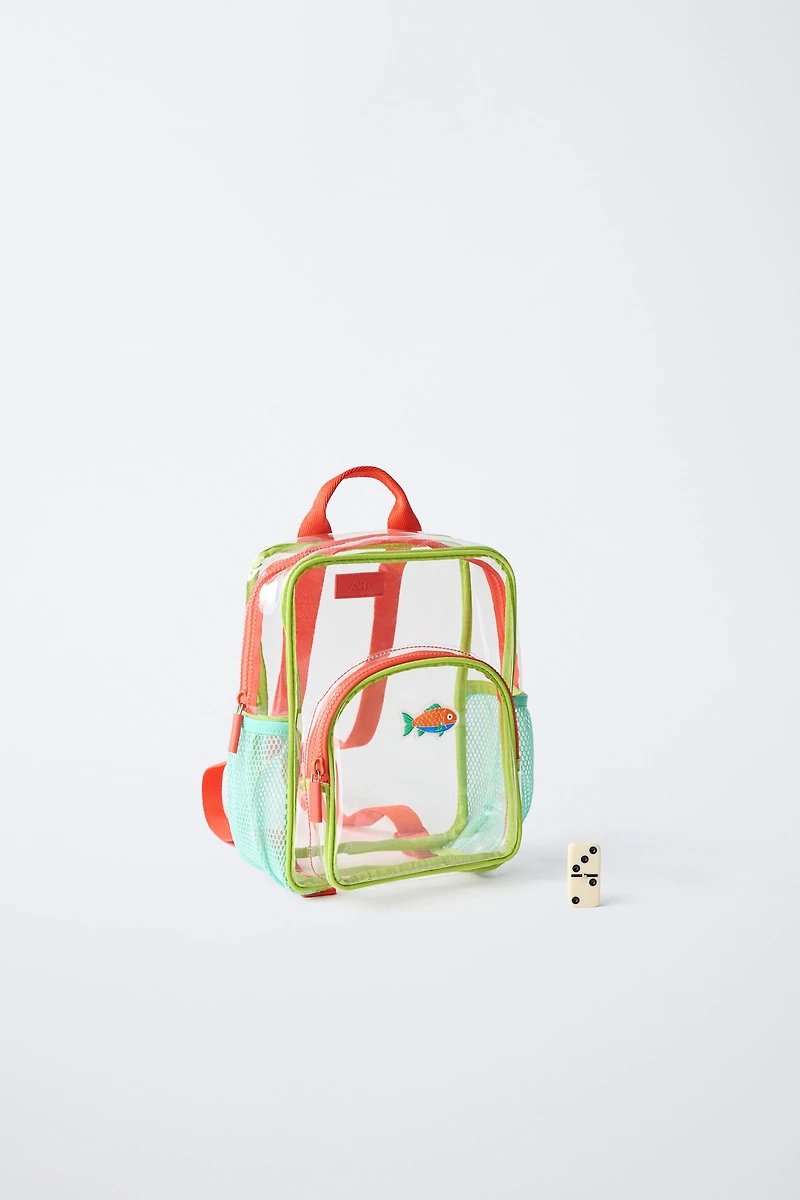 TRANSPARENT BACKPACK