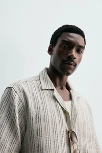 TEXTURED WEAVE SHIRT