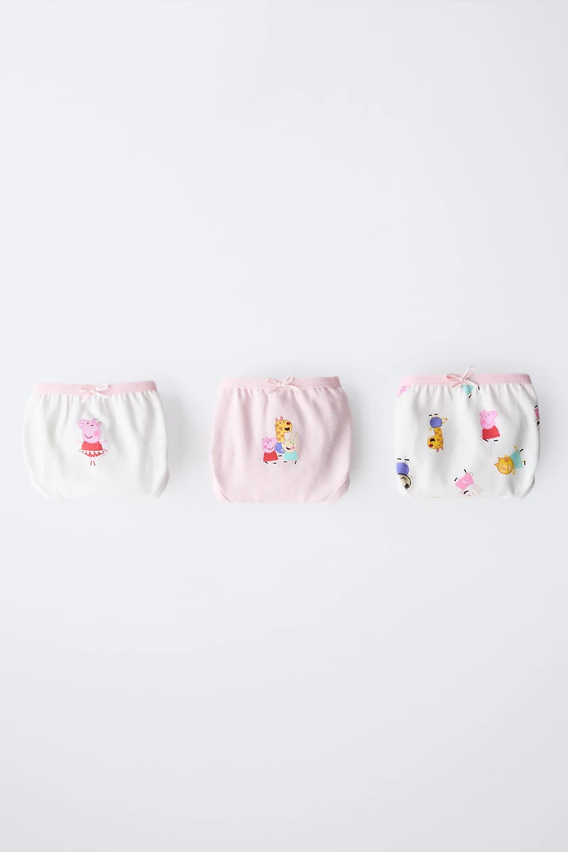 2-6 YEARS/ THREE-PACK OF PEPPA PIG ™ UNDERWEAR