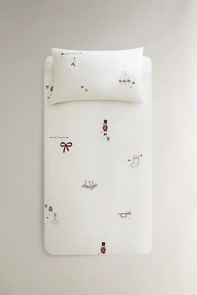HOUSSE DE COUETTE POUR ENFANT MOTIFS DE NOËL