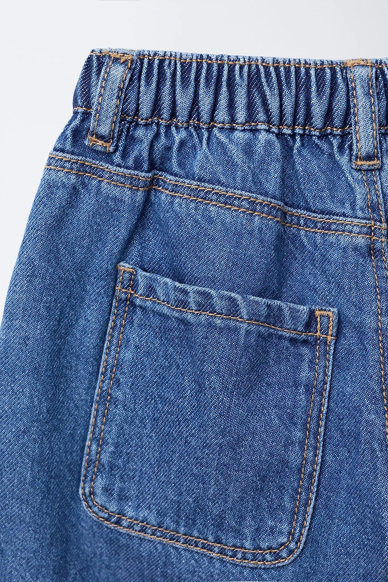PANTALON DENIM BALLON