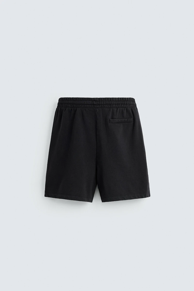 WASHED JOGGER SHORTS