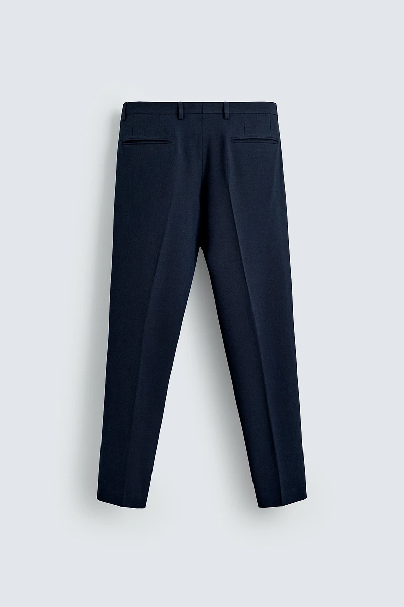 SLIM FIT SUIT PANTS