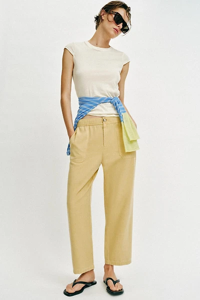 ELASTIC WAIST PANTS