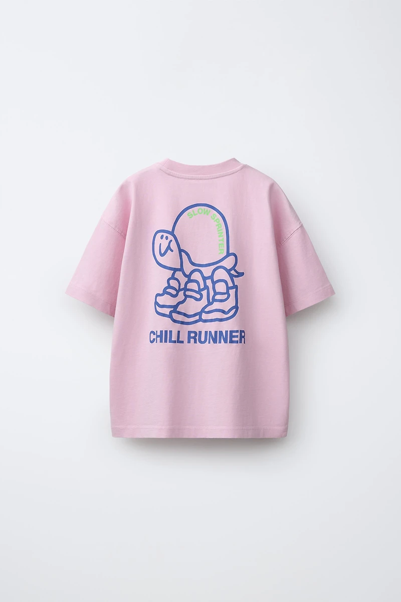 SNAIL PRINT T-SHIRT