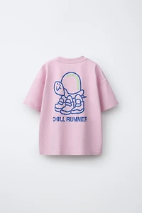 SNAIL PRINT T-SHIRT