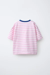 HEAVY WEIGHT STRIPED T-SHIRT