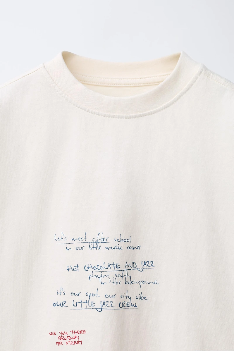 TEXT T-SHIRT