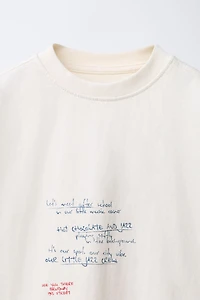 TEXT T-SHIRT