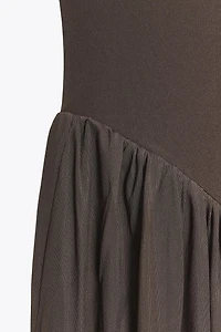 COMBINATION TULLE DRESS
