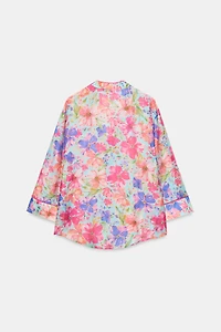 FLORAL PRINT SHIRT