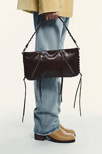 ZIPPER SHOULDER BAG