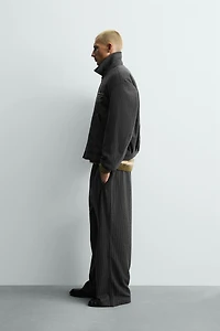 EMBROIDERED STRIPED JACKET