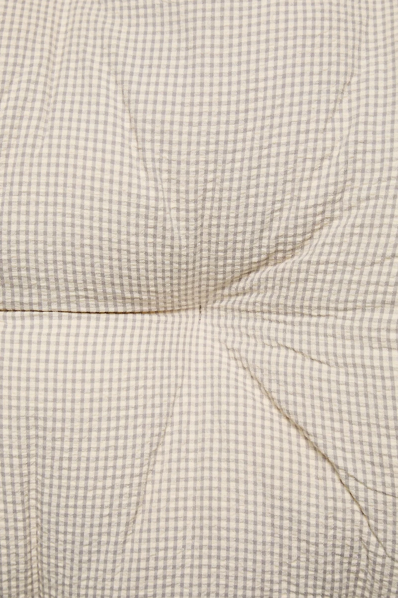 GINGHAM BABY FLOOR CUSHION