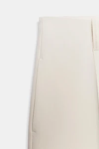 ZW COLLECTION STRAIGHT DARTED BERMUDA SHORTS