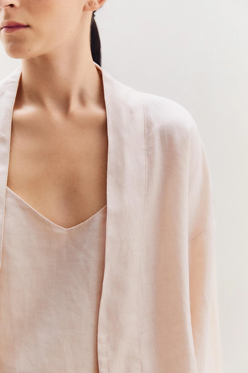 LINEN ROBE