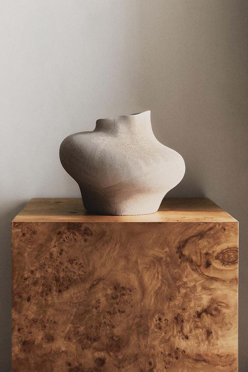 IRREGULAR CERAMIC VASE