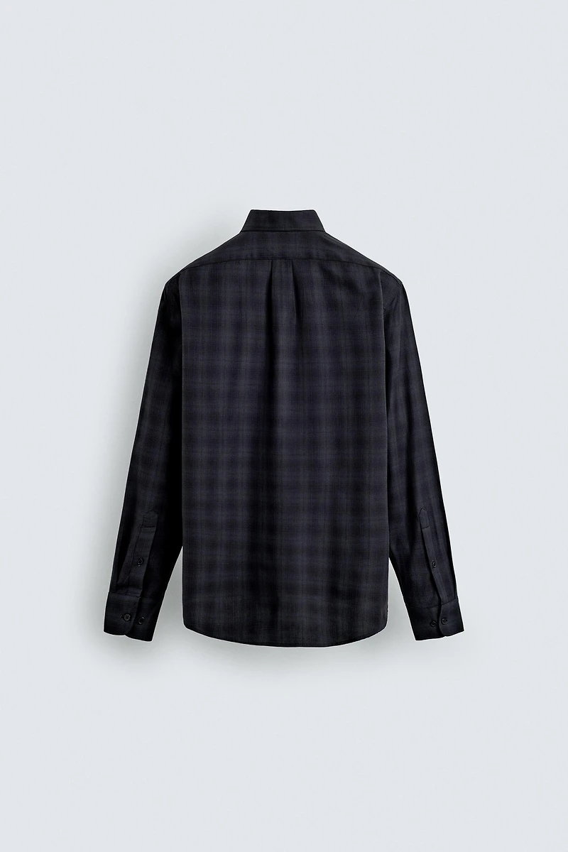 REGULAR FIT PLAID SHIRT