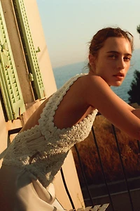 CROCHET TEXTURE DRESS