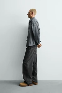 EMBROIDERED PLAID SHIRT