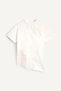 LIMITED EDITION ASYMMETRIC LACE T-SHIRT