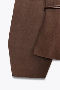 BELTED CARDIGAN