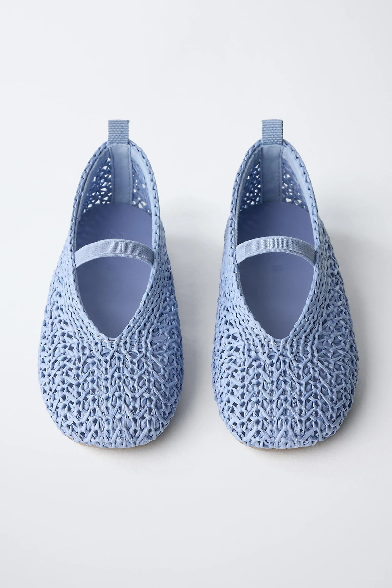 BRAIDED BALLET FLATS