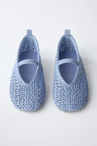 BRAIDED BALLET FLATS