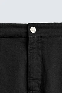 STRAIGHT FIT CARGO PANTS