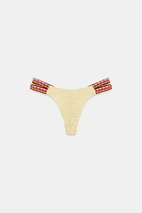 CROCHET STRAP BIKINI BOTTOMS
