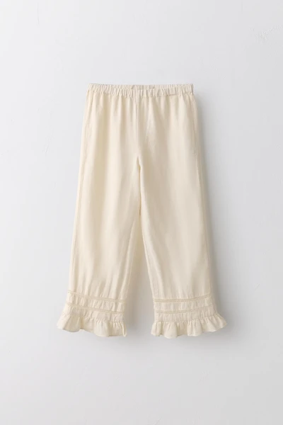 6-12 YEARS / LIMITED EDITION LINEN COTTON CULOTTES
