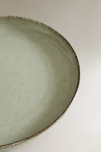 ASSIETTE À DESSERT PORCELAINE BORD ANTIQUE