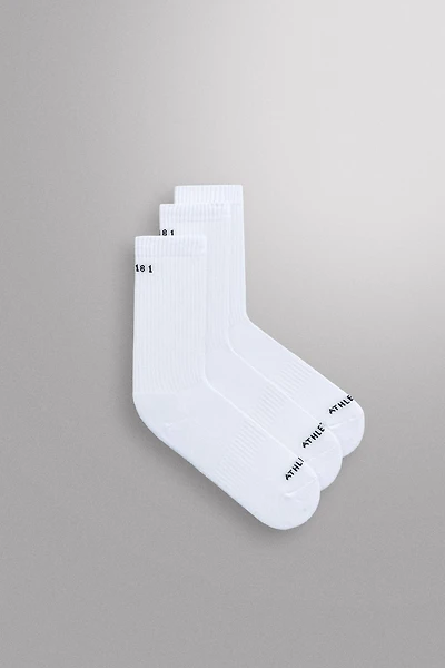 LOT DE TROIS PAIRES CHAUSSETTES D'ENTRAÎNEMENT