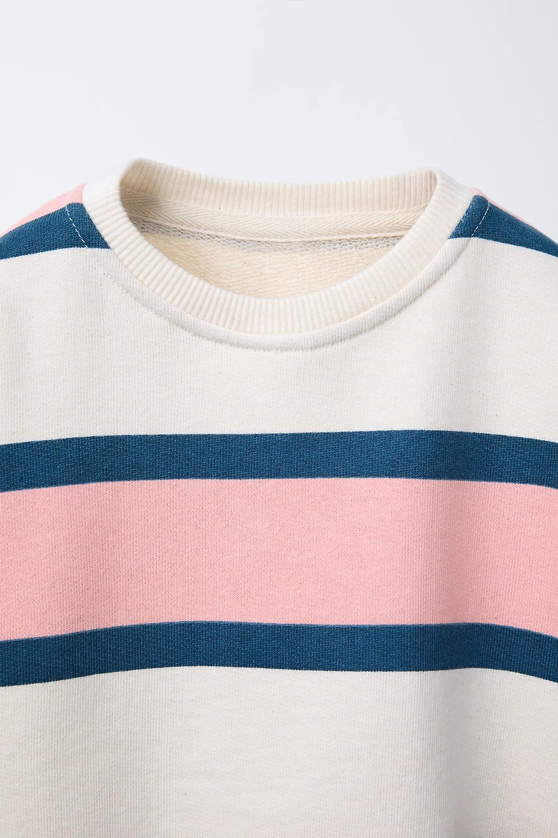 STRIPED SWEATSHIRT