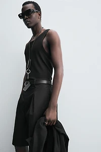 RIBBED TANK TOP
