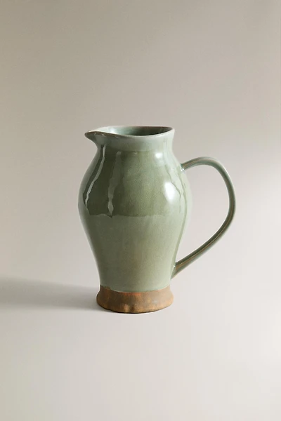 GREENISH CERAMIC VASE
