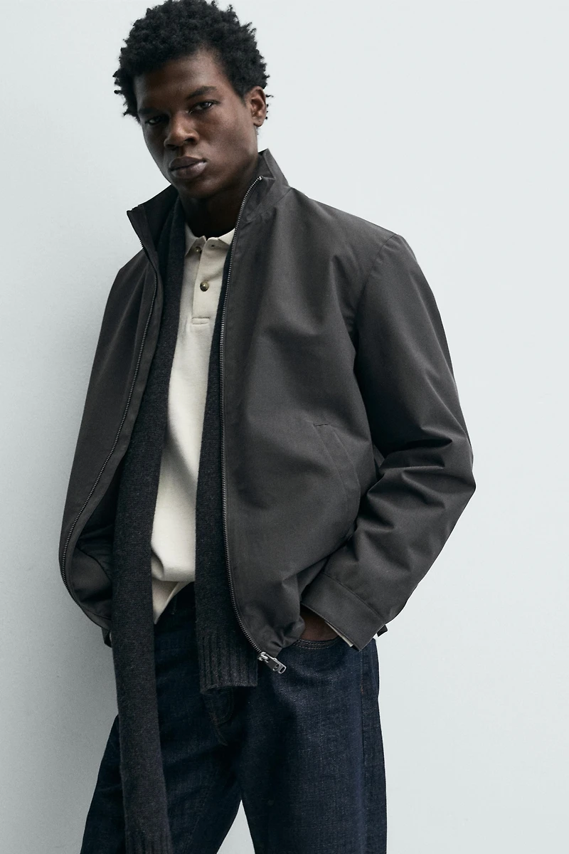 REGULAR FIT LIGHTWEIGHT OVERSHIRT