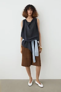 Top asymétrique en lin